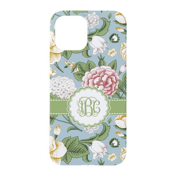 Vintage Floral iPhone 15 Case - Back