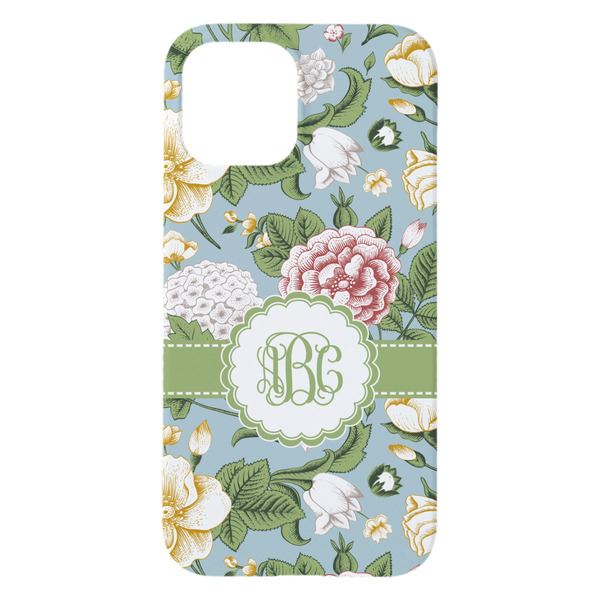 Vintage Floral iPhone 15 Pro Max Case - Back