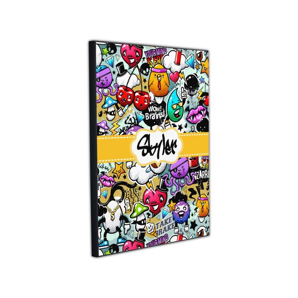 Graffiti 11x14 Wood Print - Angle View