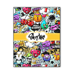 Graffiti Wood Print - 11x14 (Personalized)