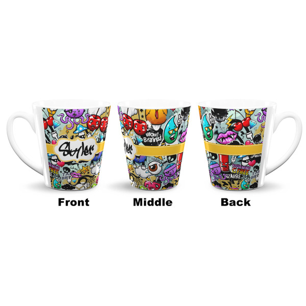 Graffiti 12 Oz Latte Mug - Approval