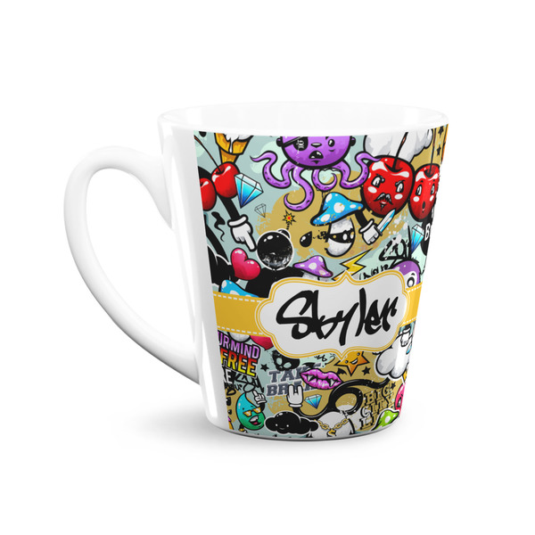 Graffiti 12 Oz Latte Mug - Front