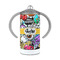 Graffiti 12 oz Stainless Steel Sippy Cups - FRONT