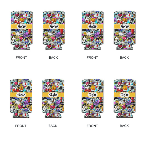 Graffiti 12oz Tall Can Sleeve - Set of 4 - APPROVAL