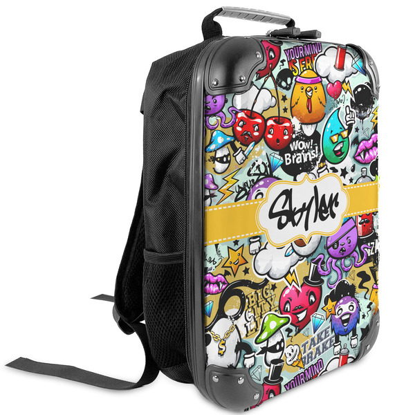 Custom Graffiti Kids Hard Shell Backpack (Personalized)