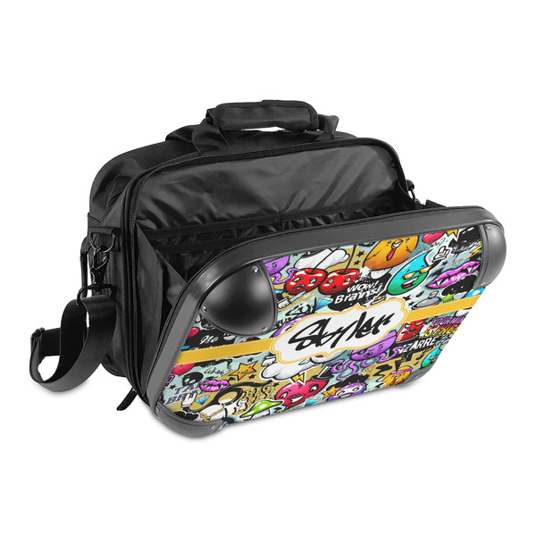 Graffiti 15" Hard Shell Briefcase - Open