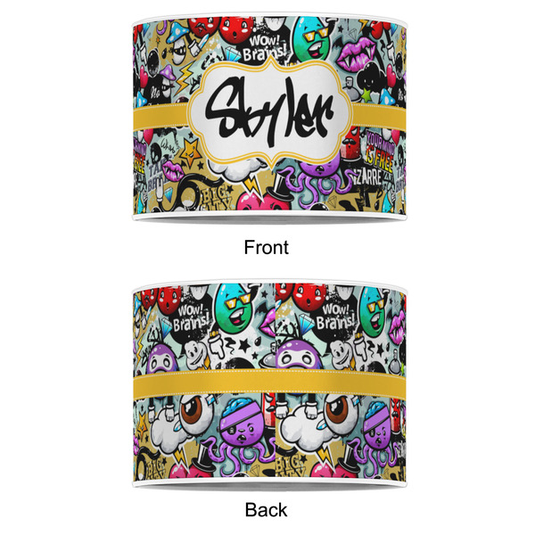 Graffiti 16" Drum Lampshade - APPROVAL (Poly Film)