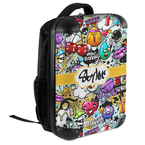 Graffiti 18" Hard Shell Backpacks - ANGLED VIEW