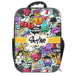 Graffiti Hard Shell Backpack (Personalized)