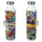 Graffiti 20oz Water Bottles - Full Print - Approval