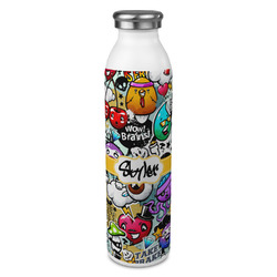 Graffiti 20oz Stainless Steel Water Bottle - Full Print (Personalized)