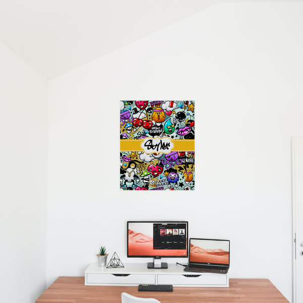 Graffiti 20x24 - Matte Poster - On the Wall