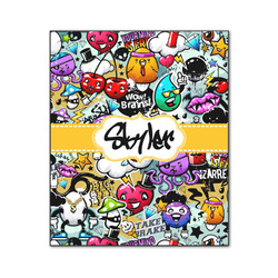 Graffiti Wood Print - 20x24 (Personalized)