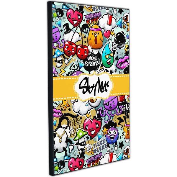 Graffiti 20x30 Wood Print - Angle View