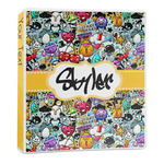 Graffiti 3-Ring Binder - 1 inch (Personalized)