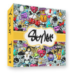 Graffiti 3 Ring Binder - Full Wrap - 3" (Personalized)