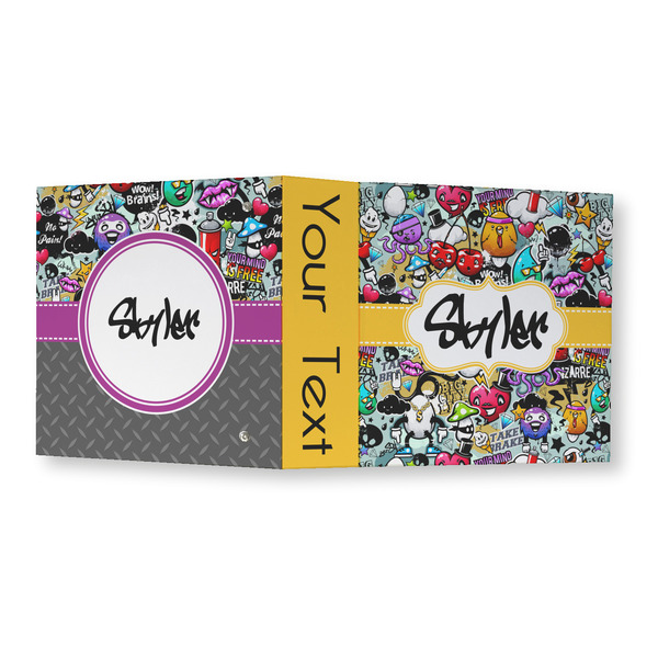 Graffiti 3 Ring Binders - Full Wrap - 3" - OPEN OUTSIDE