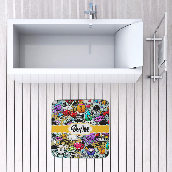 Graffiti 48x48 Foam Memory Mat - LIFESTYLE