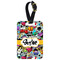 Graffiti Metal Luggage Tag w/ Name or Text
