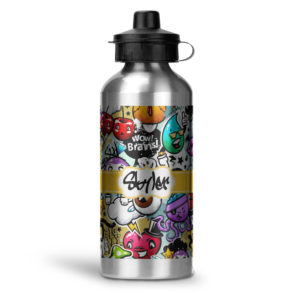 Custom Graffiti Water Bottles - 20 oz - Aluminum (Personalized)