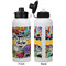 Graffiti Aluminum Water Bottle - White APPROVAL