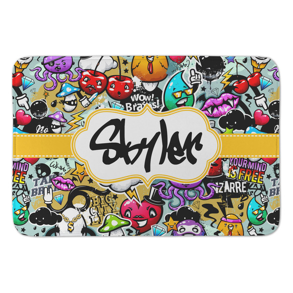 Custom Graffiti Anti-Fatigue Kitchen Mat (Personalized)