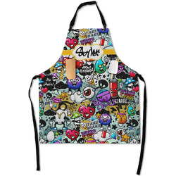 Graffiti Apron With Pockets w/ Name or Text