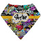 Graffiti Bandana Bib (Personalized)