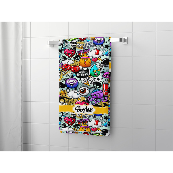 Graffiti Bath Towel - LIFESTYLE