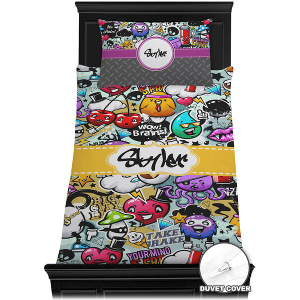 Graffiti Bedding Set (TwinXL) - Duvet