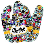 Graffiti Baby Bib w/ Name or Text