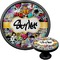 Graffiti Cabinet Knob (Black) (Personalized)