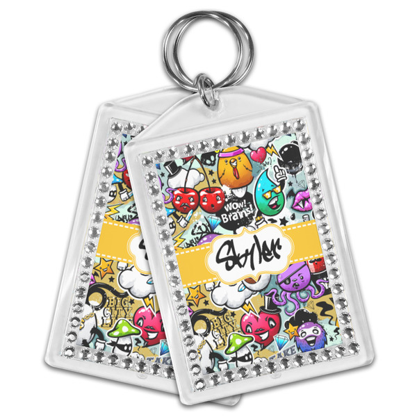 Graffiti Bling Keychain - MAIN