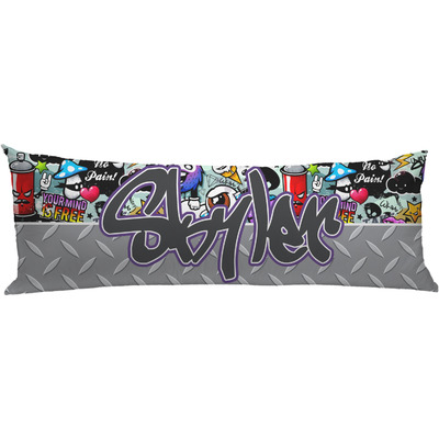 Graffiti Body Pillow Case (Personalized)