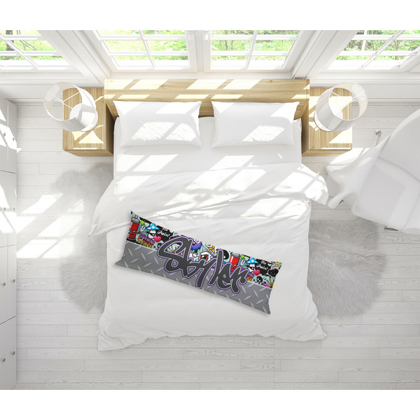 Graffiti Body Pillow - LIFESTYLE