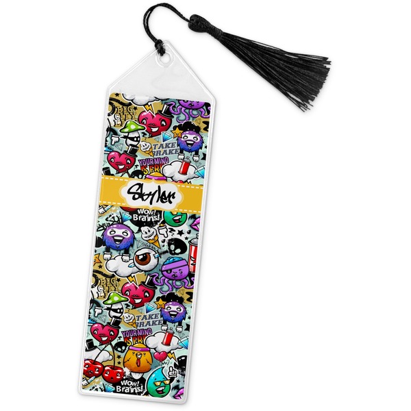 Custom Graffiti Book Mark w/Tassel (Personalized)