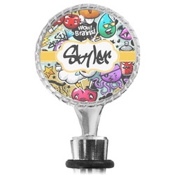 Graffiti Wine Bottle Stopper (Personalized)