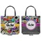 Graffiti Canvas Tote - Front and Back