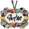 Graffiti Rear View Mirror Charm (Personalized)