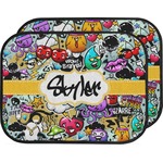 Graffiti Car Floor Mats (Back Seat) (Personalized)