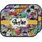 Graffiti Car Floor Mats (Back Seat) (Personalized)