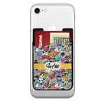 Graffiti 2-in-1 Cell Phone Credit Card Holder & Screen Cleaner (Personalized)