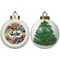 Graffiti Ceramic Christmas Ornament - X-Mas Tree (APPROVAL)