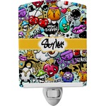 Graffiti Ceramic Night Light (Personalized)