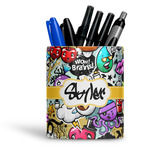 Graffiti Ceramic Pen Holder