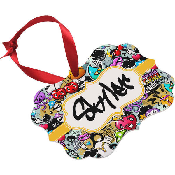 Graffiti Christmas Ornament