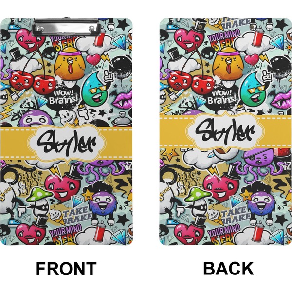 Graffiti Clipboard (Legal) (Front + Back)