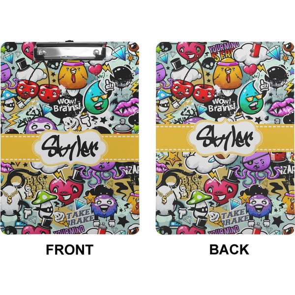 Graffiti Clipboard (Letter) (Front + Back)