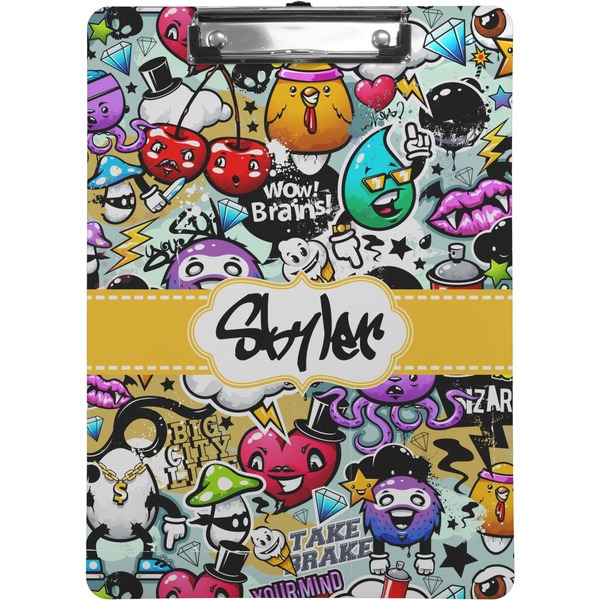 Custom Graffiti Clipboard (Personalized)