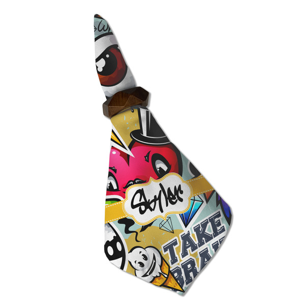 Graffiti Cloth Napkins - Personalized Dinner (Folded in Ring) (MAIN)